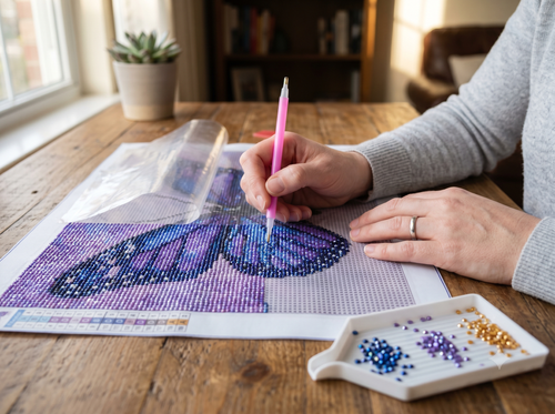 Butterfly Diamond Painting Kit