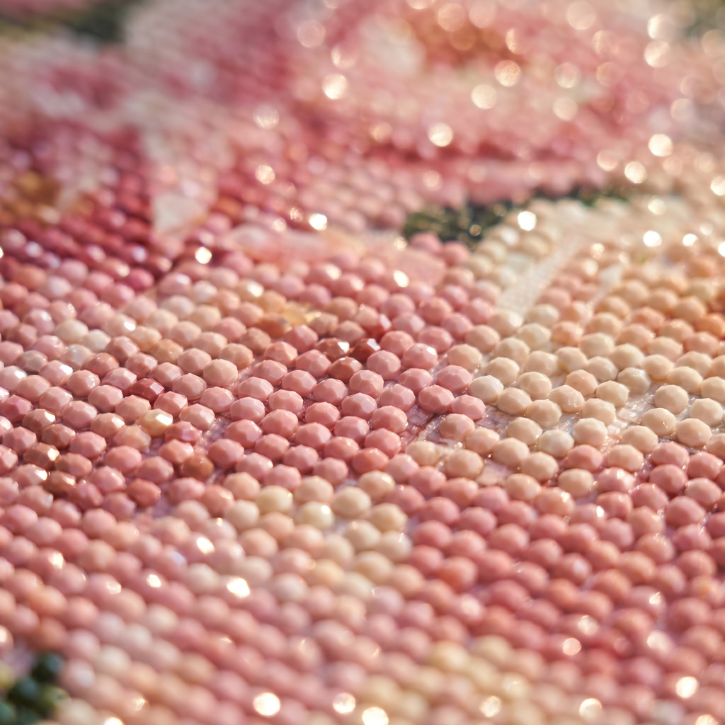 Close-up sparkle texture detail